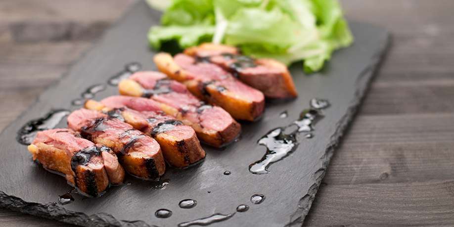 Baked Duck Breasts in Honey and Soy Sauce