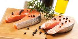 Baked Salmon with Juniper and Rosemary