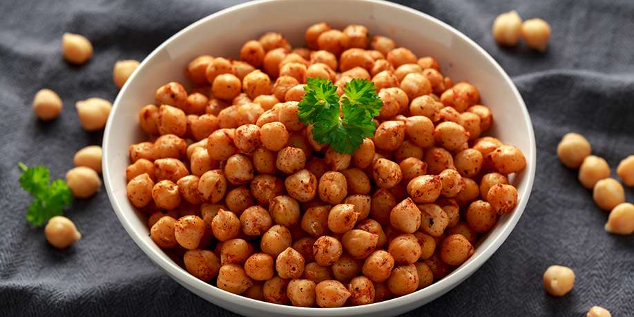 Baked Spicy Chickpeas