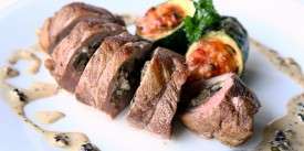 Beef Roll-Up with Mushrooms