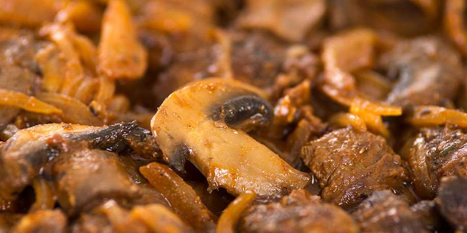 Beef Stew with Red Wine and Mushrooms