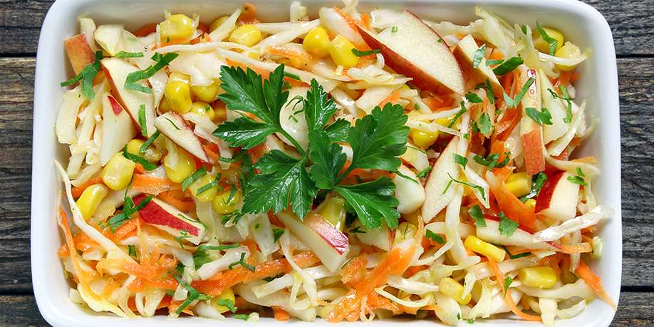 Cabbage Salad with Soy Sauce