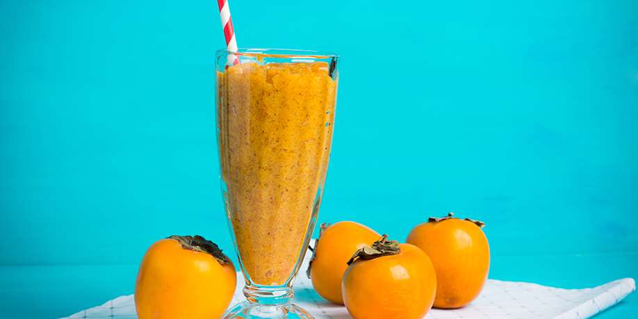 Carrot, Persimmon and Grapefruit Smoothie