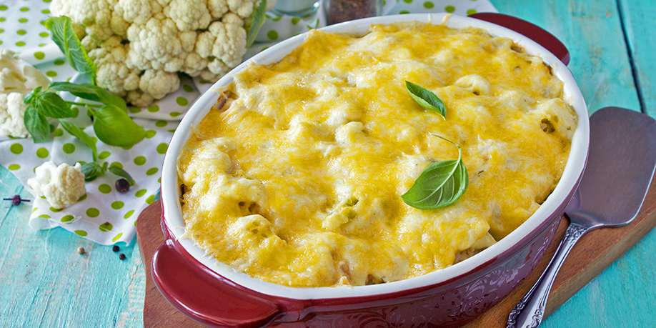 Cauliflower Baked with Meat