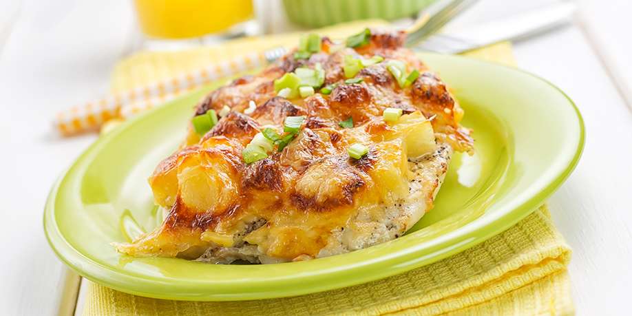 Chicken Breast with Pineapple and Onion