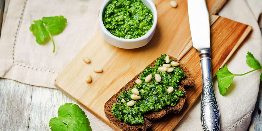 Cilantro Pesto Sauce