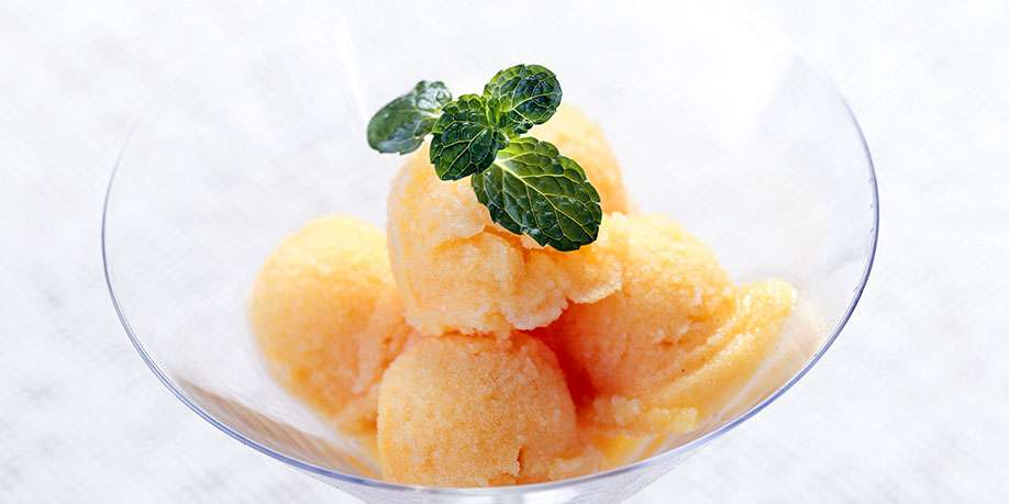 Citrus Melon Sorbet