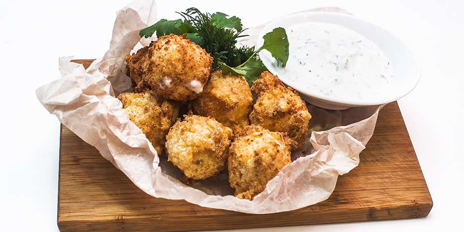 Cottage Cheese and Nut Balls