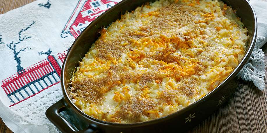 Cottage Cheese Casserole with Carrots