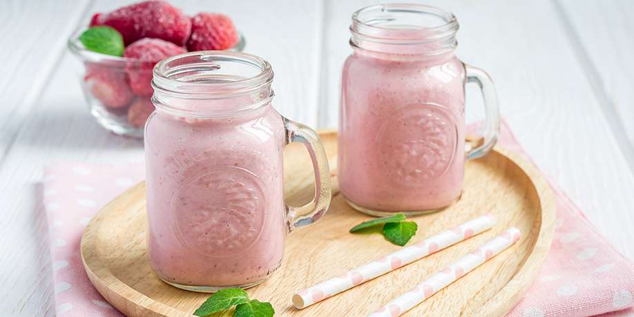 Cream Cheese Strawberry Smoothie