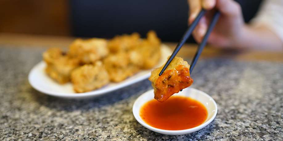 Crispy Tofu with Chili Sauce