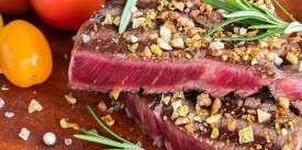 Filet Mignon with Lemon Juice and Spices