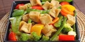 Fried Tofu with Vegetables