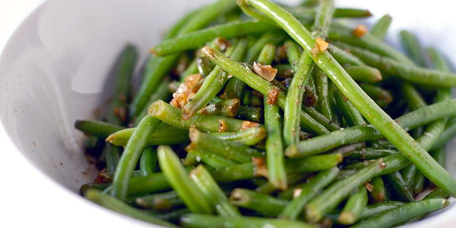 Green Beans with Garlic and Soy Sauce