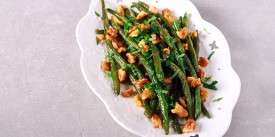 Green Beans with Lemon and Nuts