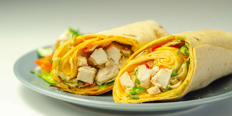 Grilled Chicken Breast Wrap