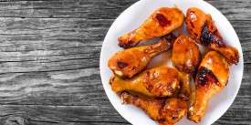 Honey Glazed Chicken Drumsticks