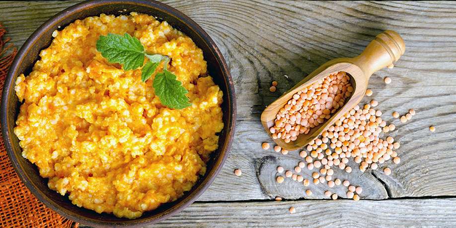 Lentil Porridge with Curry