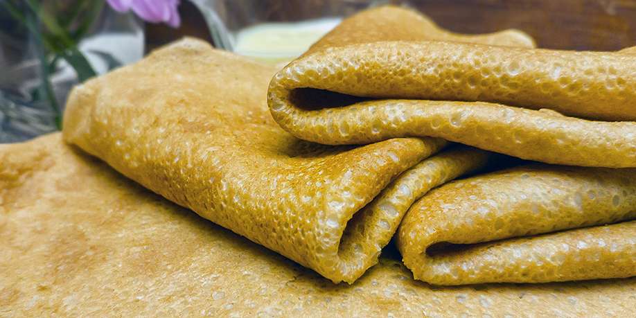 Oat Flour Crepes