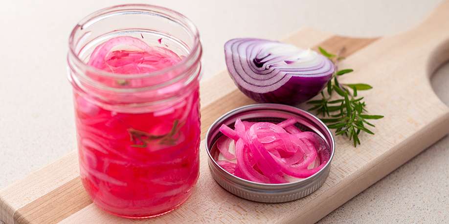 Pickled Honey Onions