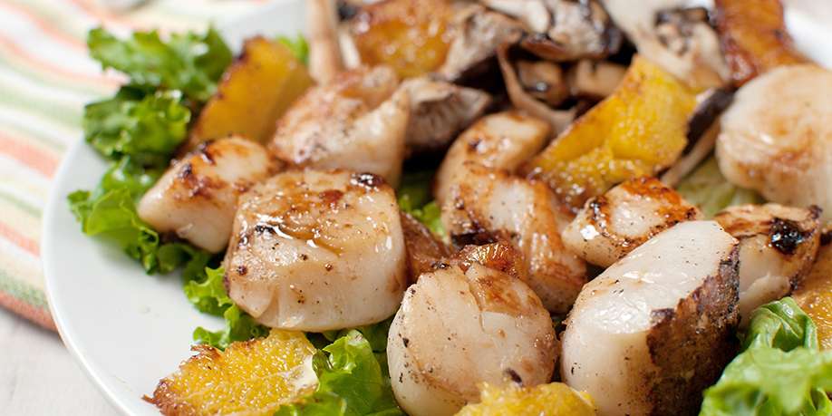Scallops with Oranges