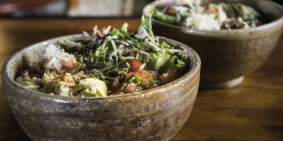 Seaweed, Mussels and Avocado Salad