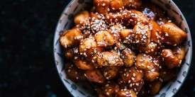 Teriyaki Chicken with Sesame Seeds