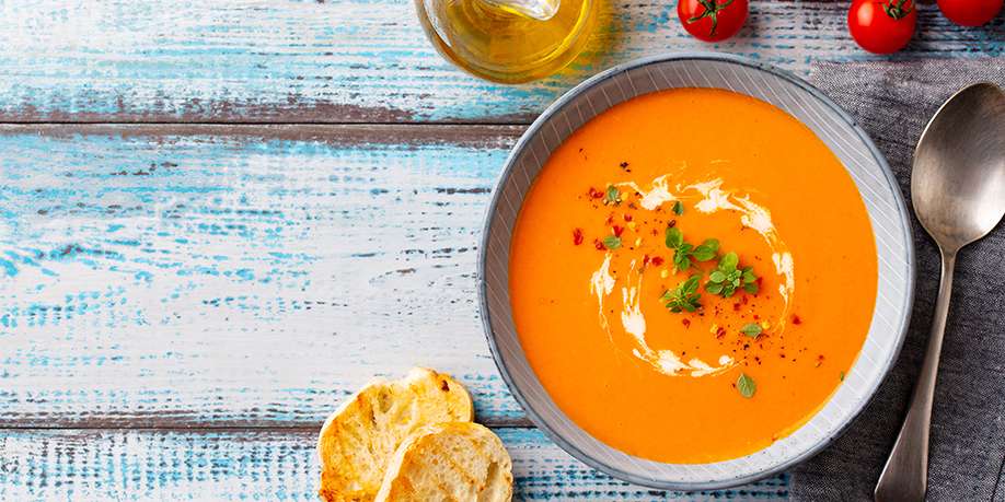 Tomato and Pumpkin Soup