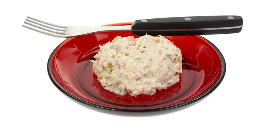 Tuna Salad with Mushrooms