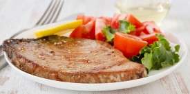 Tuna Steak in Soy Sauce