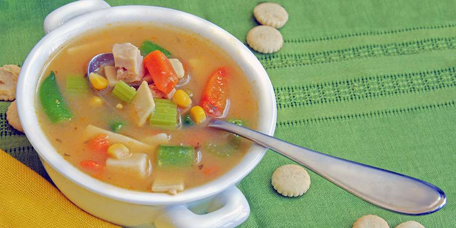 Turkey Soup with Vegetables