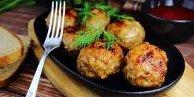 Veal Meatballs with Celery